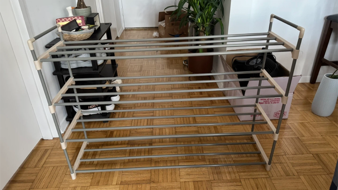Carven 4-Tier Shoe Rack Organizer - photo 4