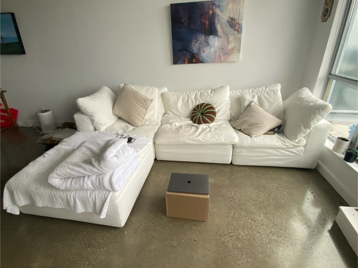 Sundays MovieNight 4-piece modular sectional