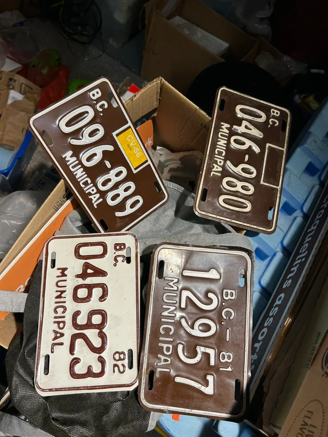 Vintage Man Cave License Plates  - $13 image indicator(2)