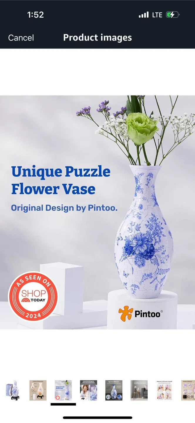 Pintoo Puzzle Vase - Blooming Season - Classic Size image indicator(3)