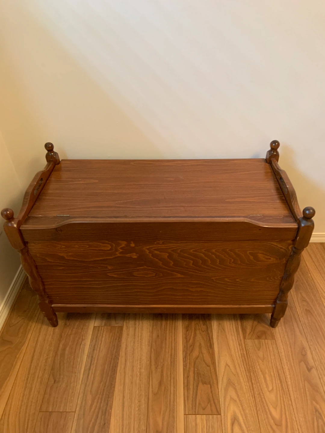 Wooden Storage Trunk