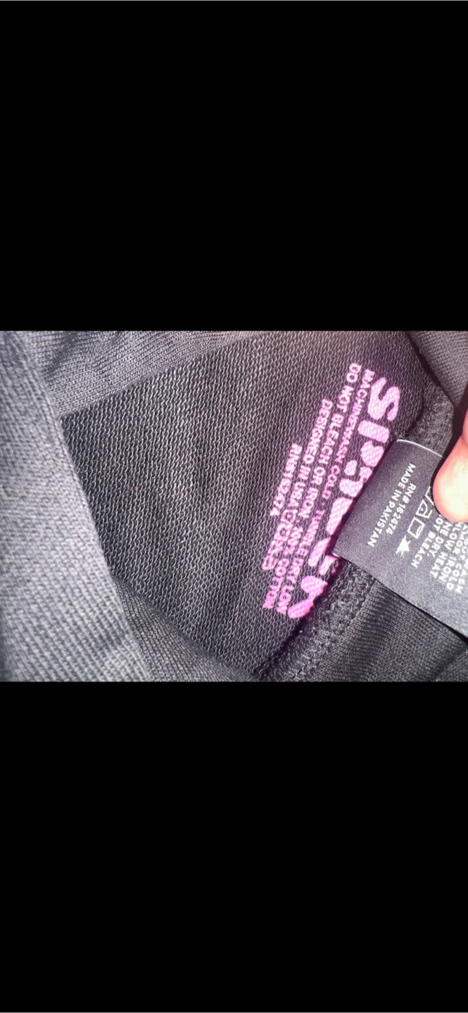 SP5DER P*NK! Black Hoodie - Size L - photo 5