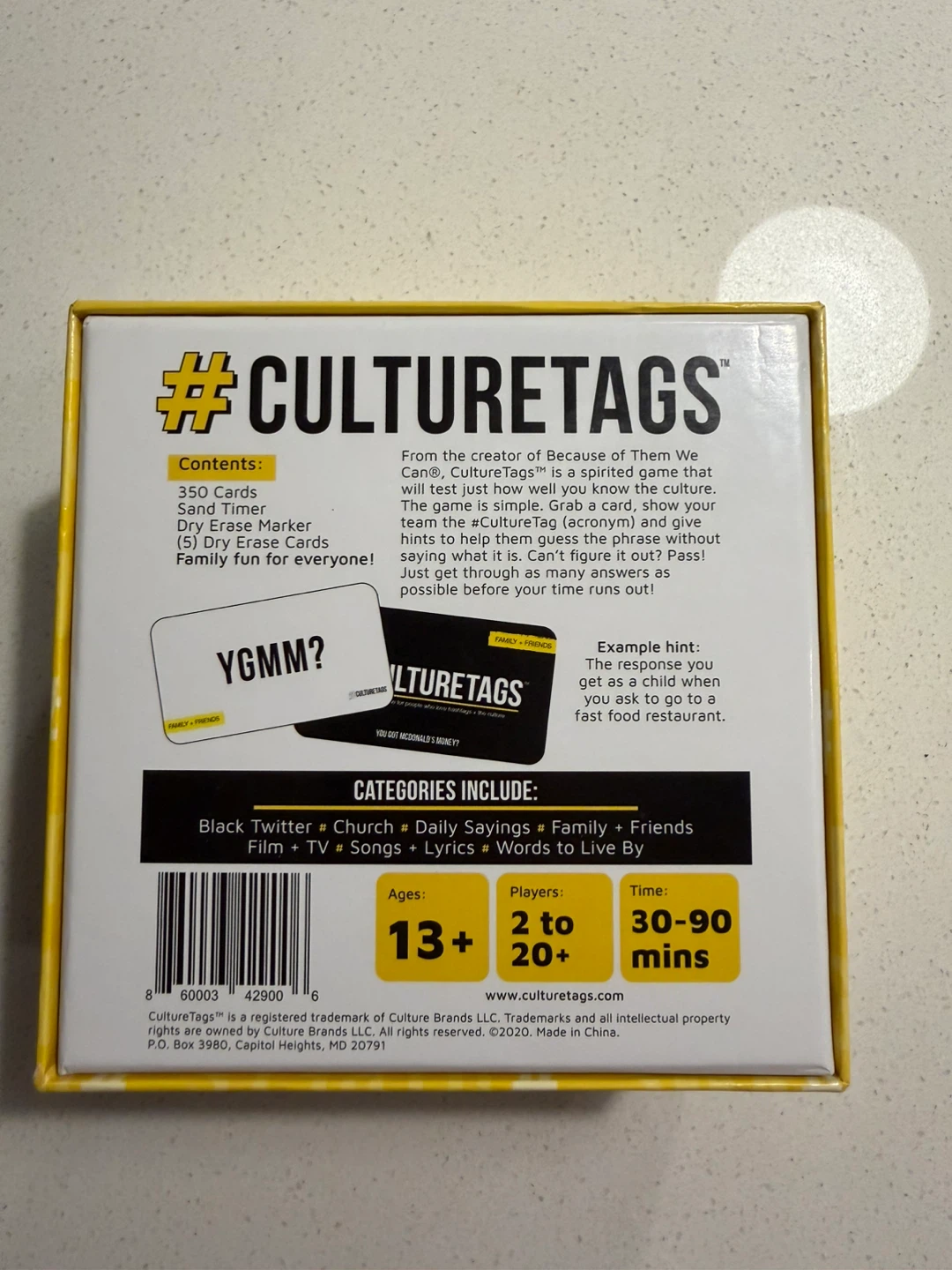#CultureTags Card Game - photo 2
