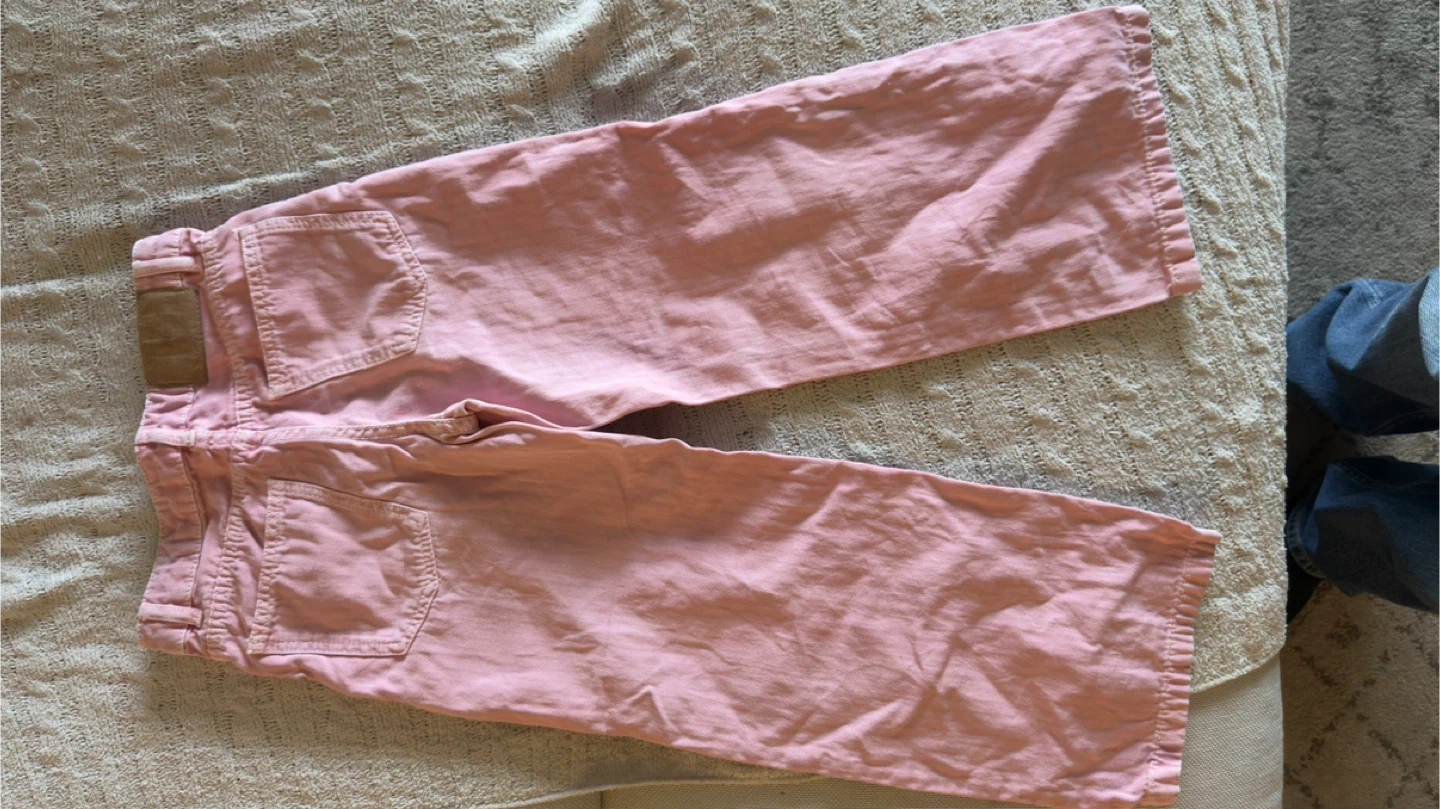 Zara Kids Pink Pants & Purple Fleece Jacket Size 8 - photo 4