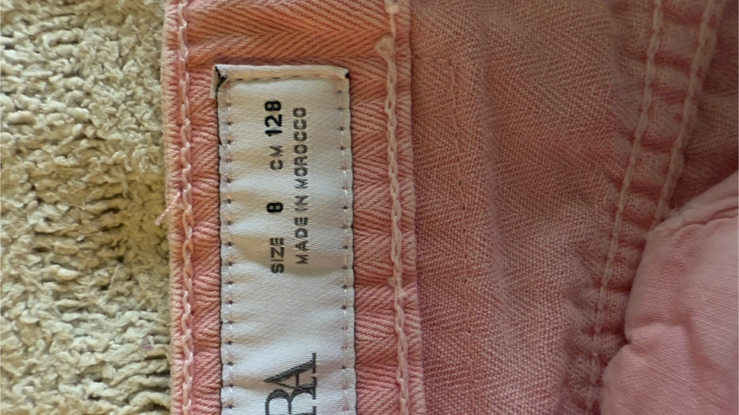Zara Kids Pink Pants & Purple Fleece Jacket Size 8 - photo 5