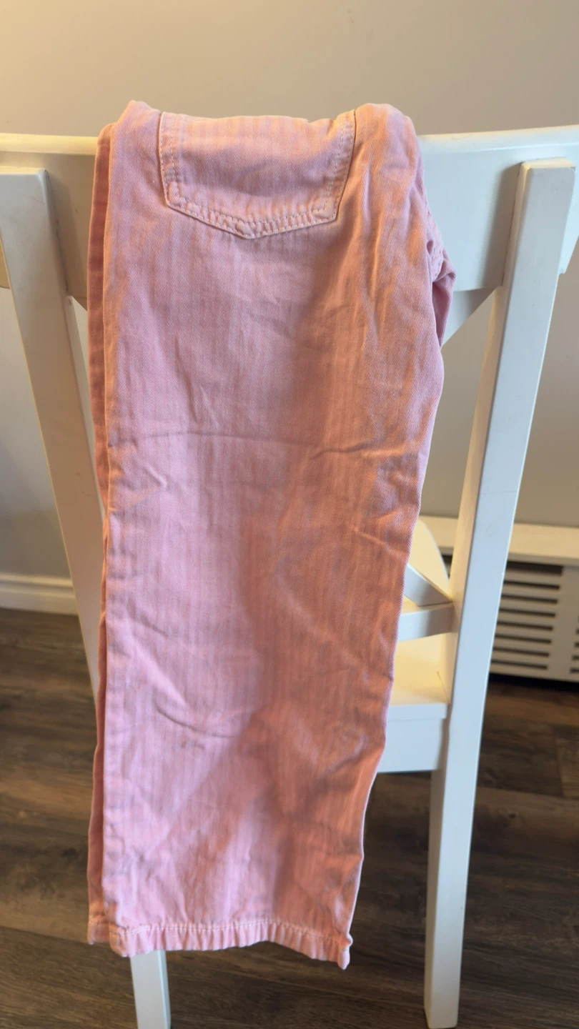 Zara Kids Pink Pants & Purple Fleece Jacket Size 8 - photo 3