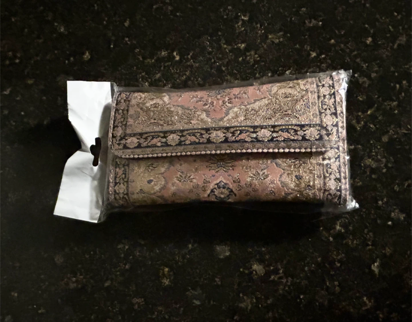 *REDUCED*Handmade Boho Turkish Tapestry Clutch Wallet