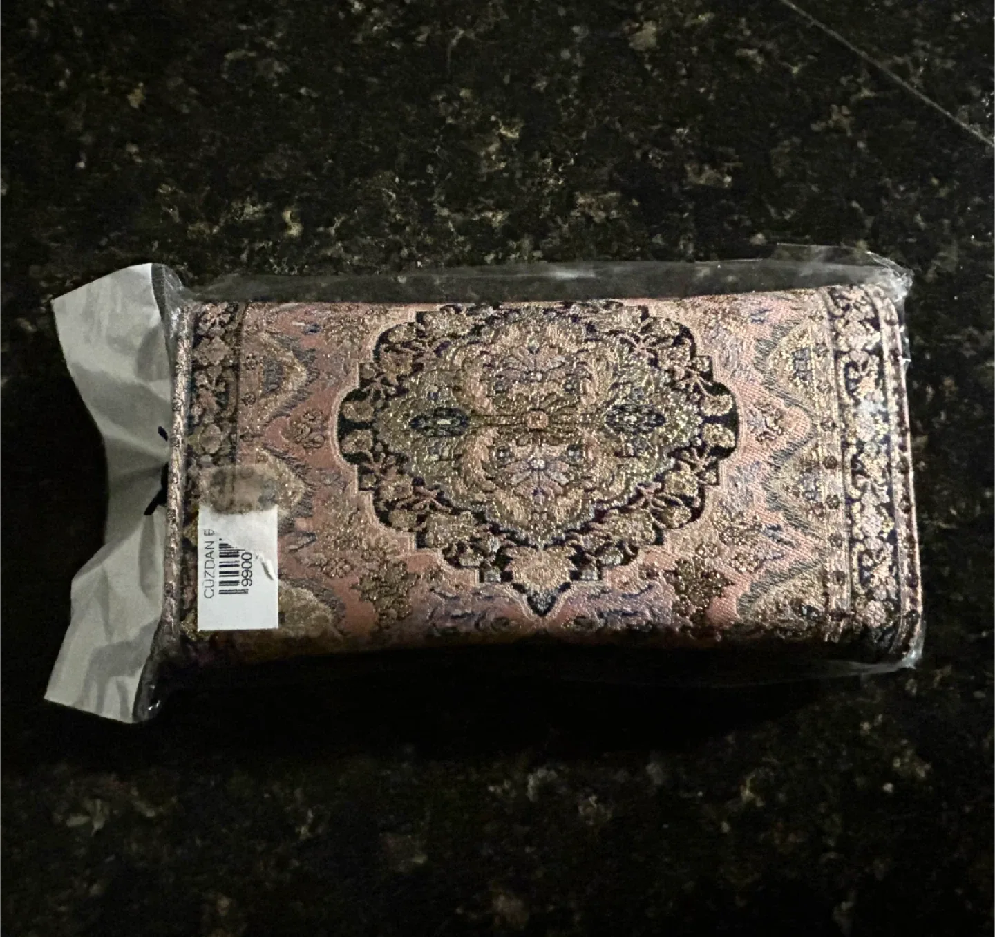 *REDUCED*Handmade Boho Turkish Tapestry Clutch Wallet image indicator(2)