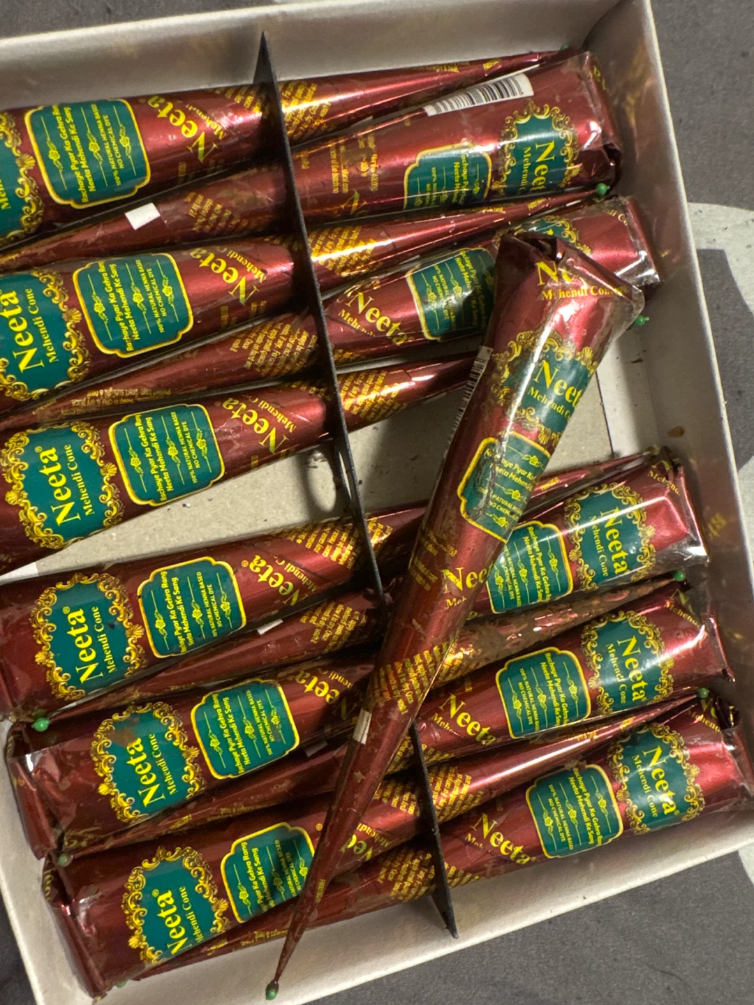 Neeta Mehendi Cones $5 each - photo 2