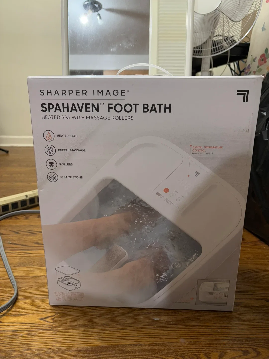 Sharper Image Spahaven Foot Bath - Heated Spa thumbnail