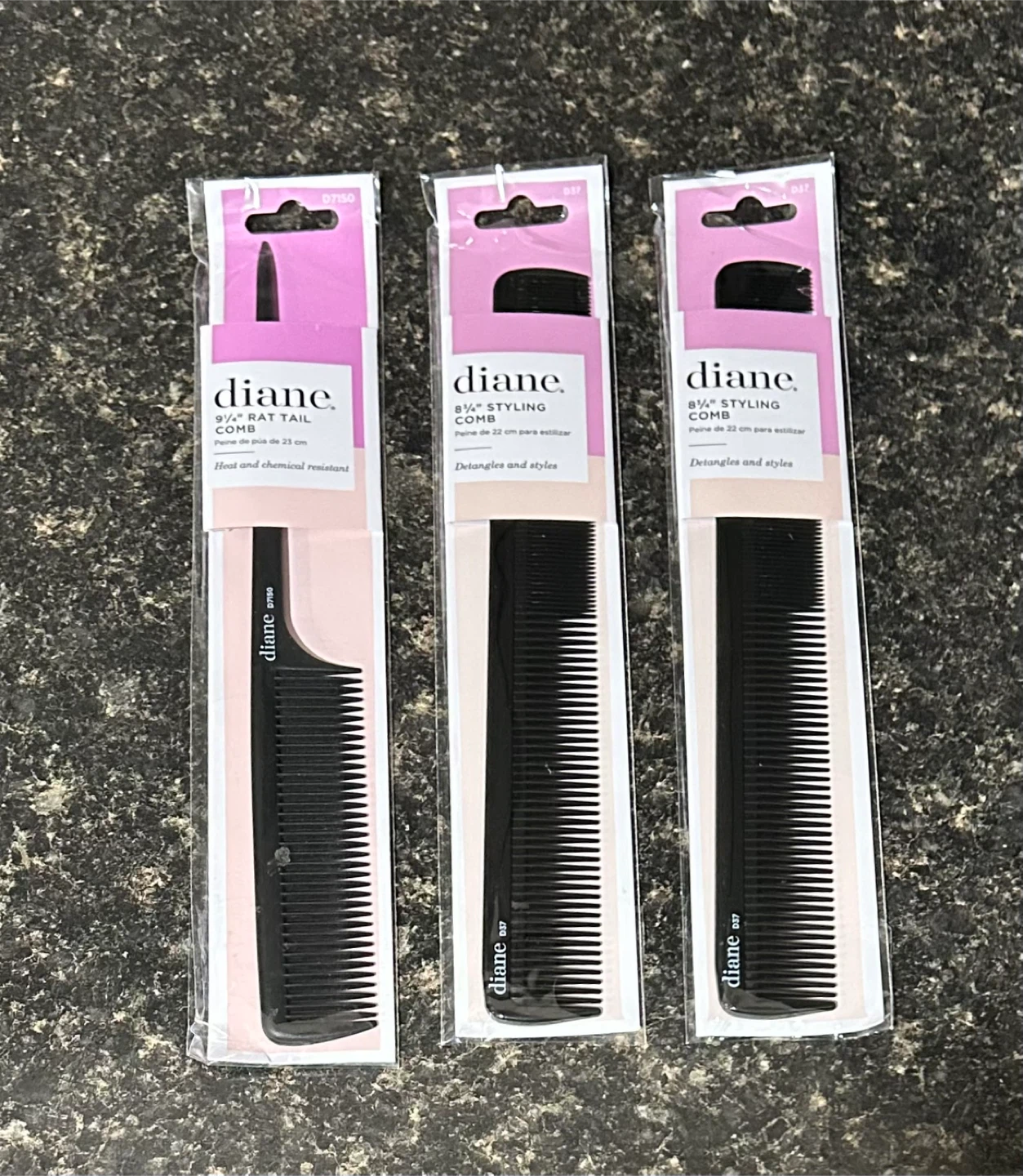 Diane Combs - Rat Tail & Styling Combs