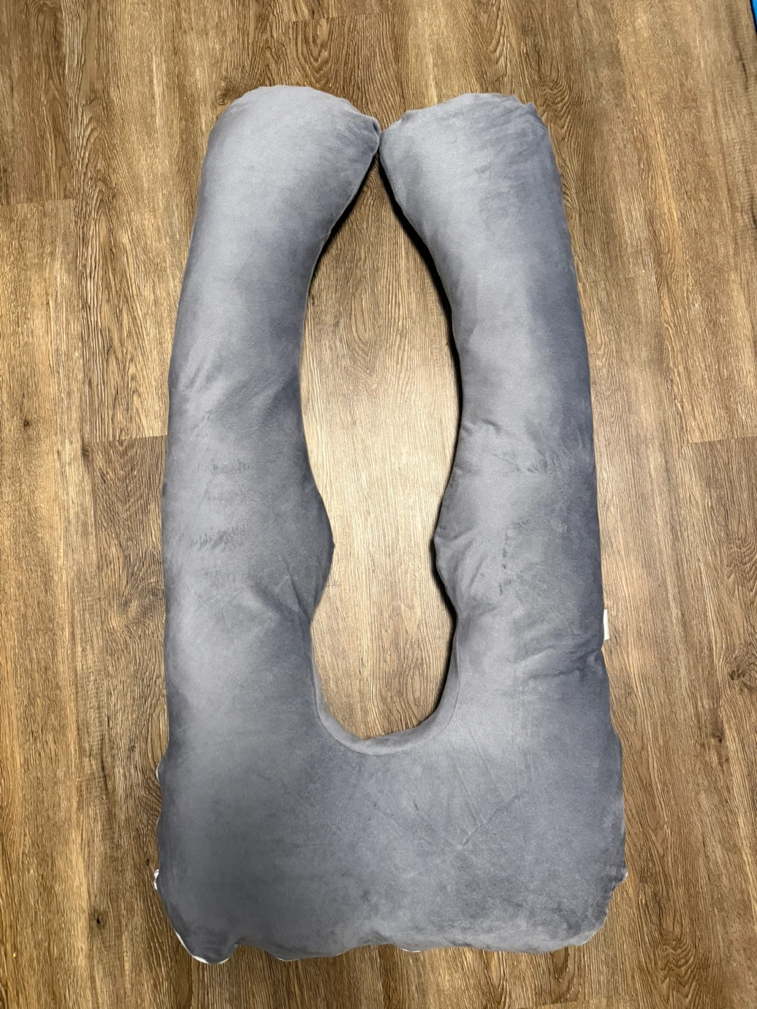 Grey Full Body Pregnancy Pillow - photo 2