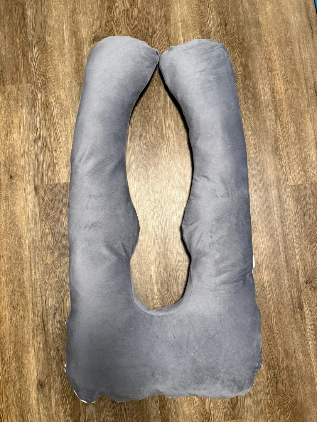 Grey Full Body Pregnancy Pillow image indicator(2)