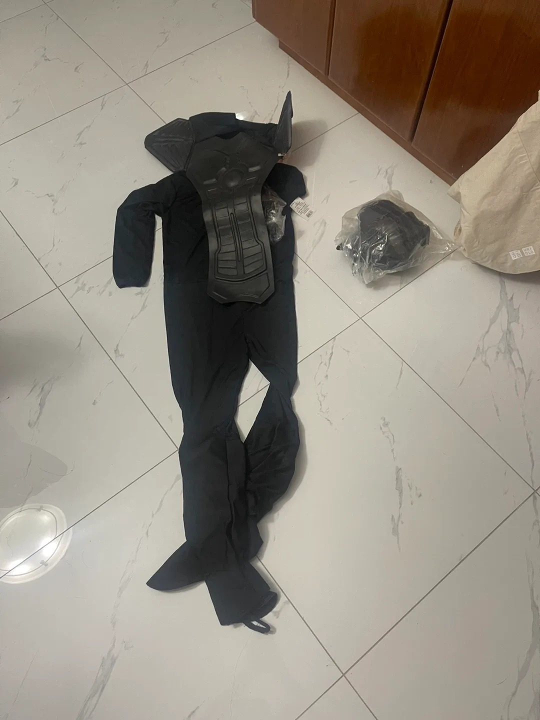 Black Ninja Costume Kids image indicator(4)