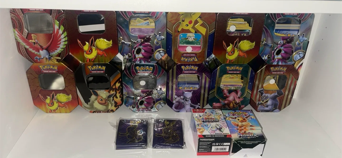 Pokémon Trading Card Game EMPTY Tins & Boxes image indicator(4)