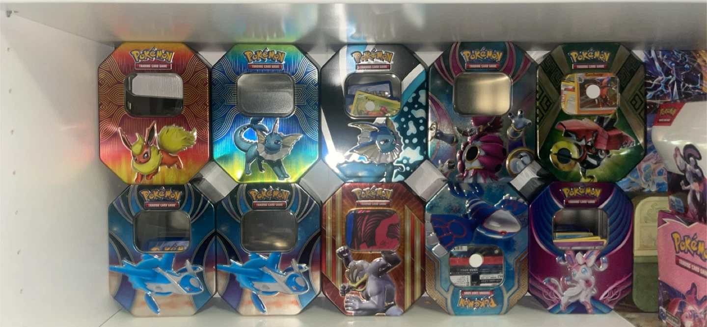 Pokémon Trading Card Game EMPTY Tins & Boxes - photo 3