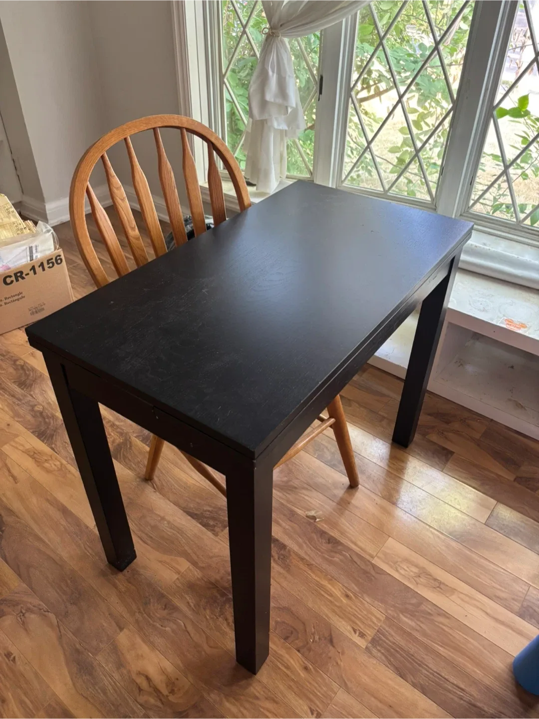 Black Extendable Dining Table image indicator(3)