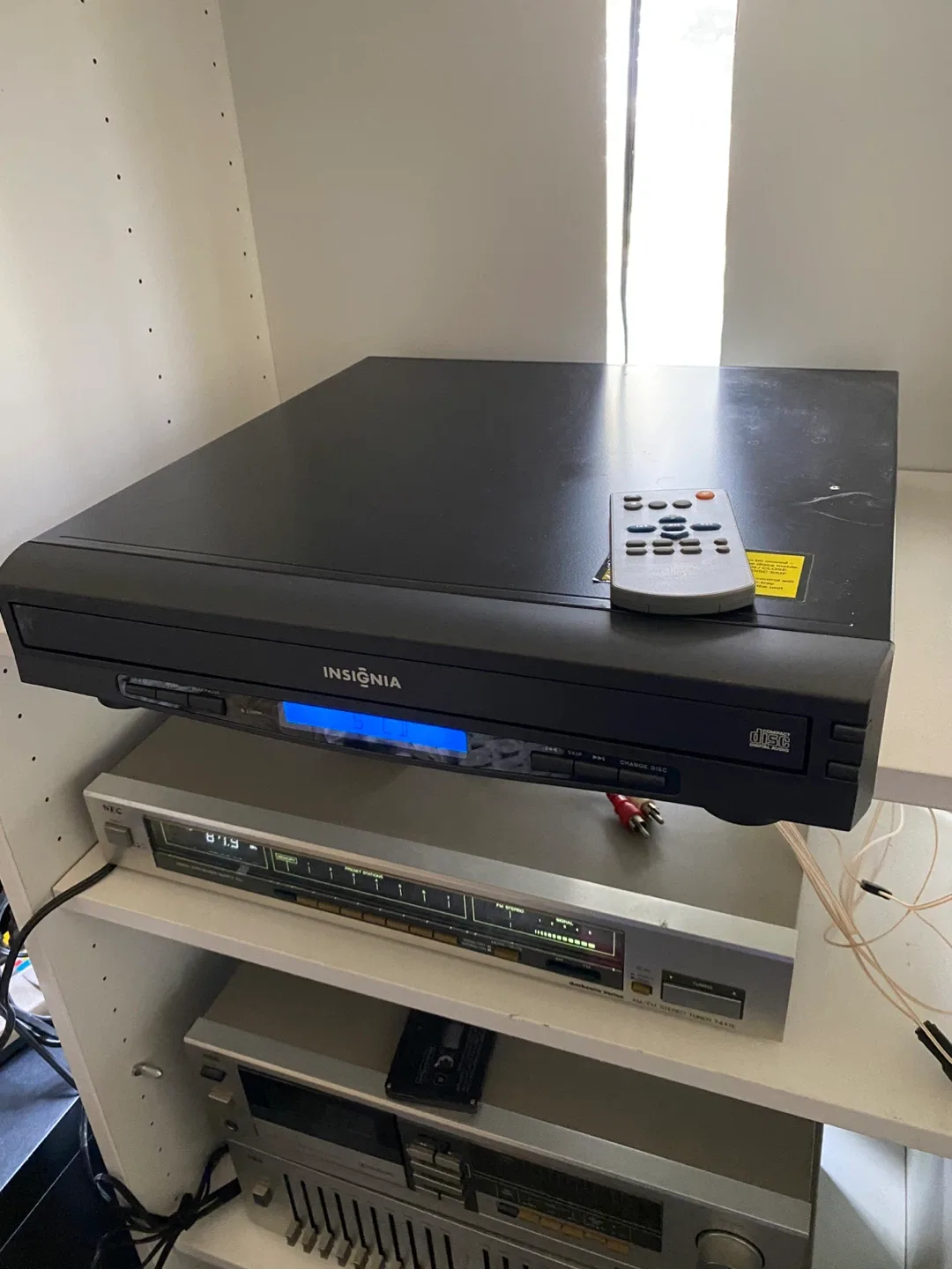 Vintage NEC Stereo Cassette Deck & Graphic Equalizer image indicator(4)