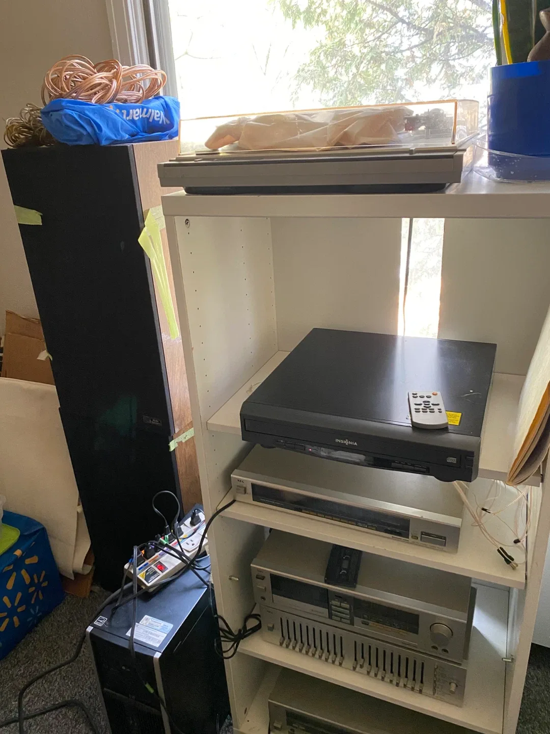 Vintage NEC Stereo Cassette Deck & Graphic Equalizer image indicator(2)