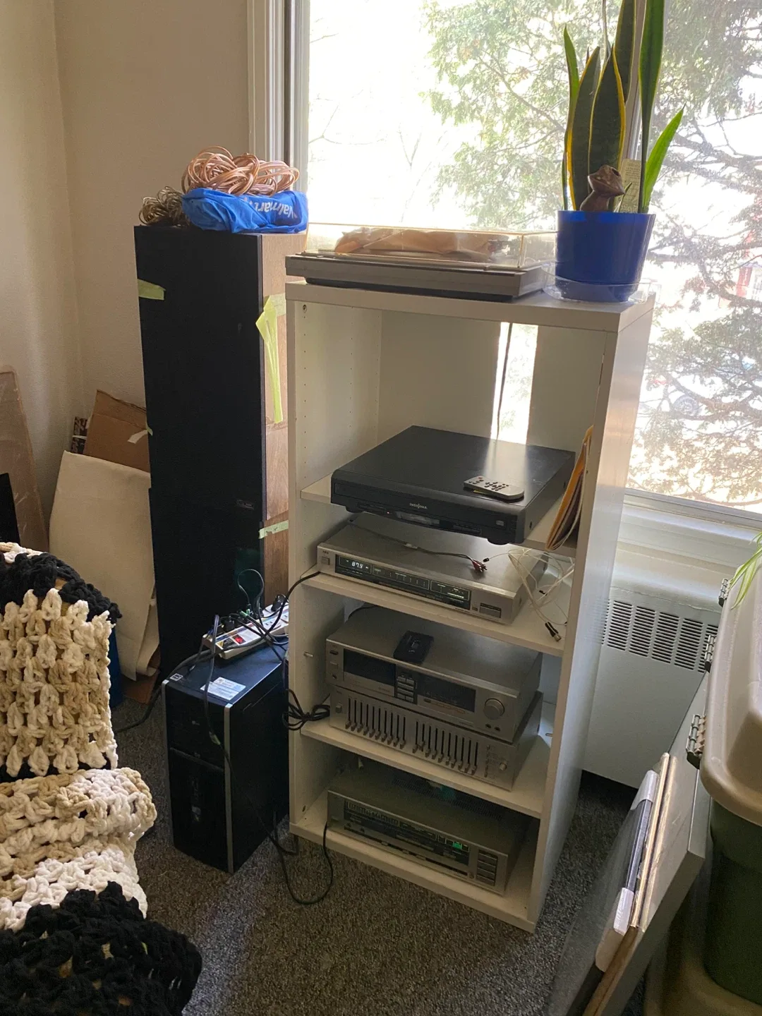 Vintage NEC Stereo Cassette Deck & Graphic Equalizer image indicator(8)