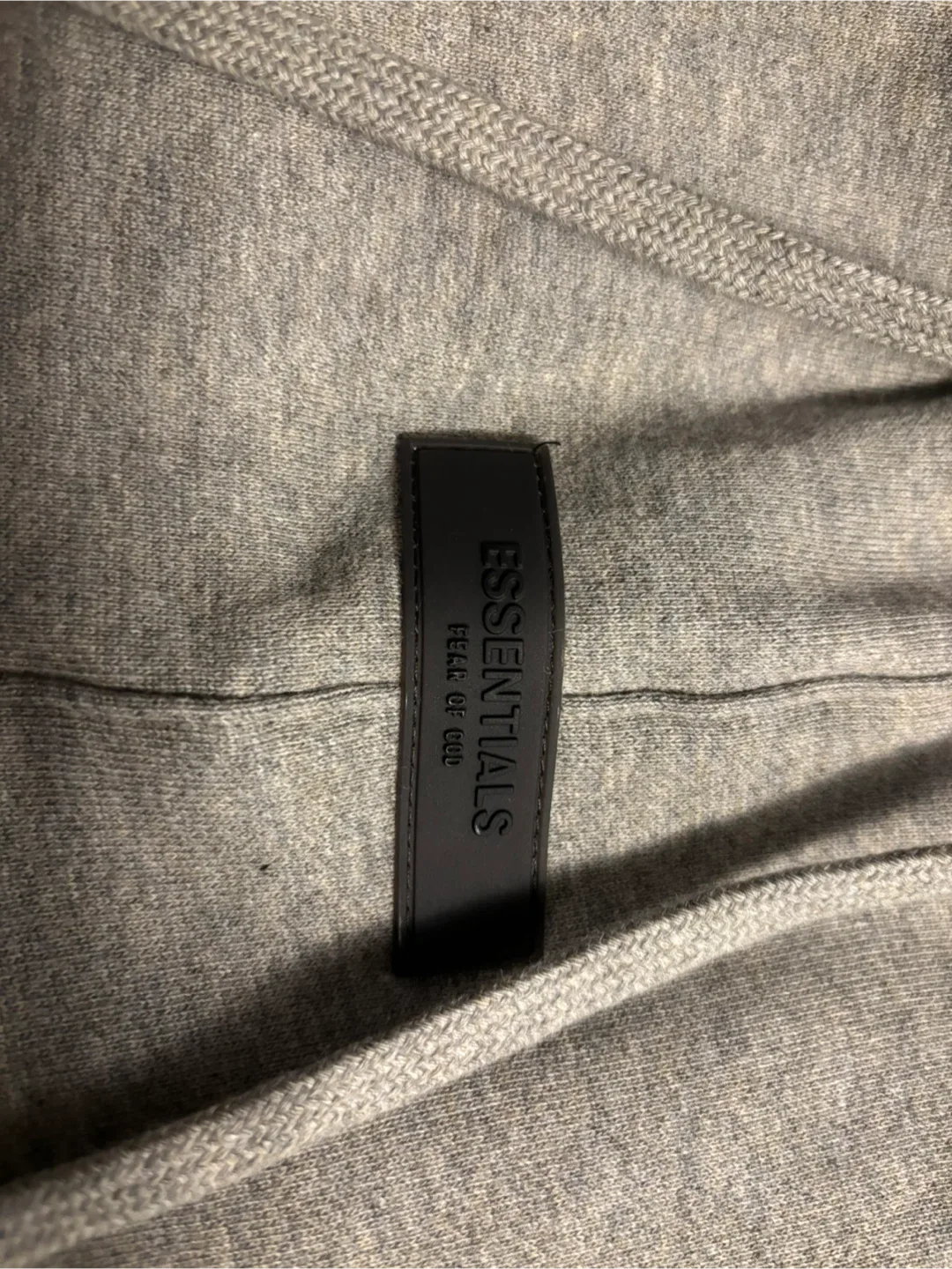 Essentials Fear of God Grey Sweatpants - Size Small image indicator(3)