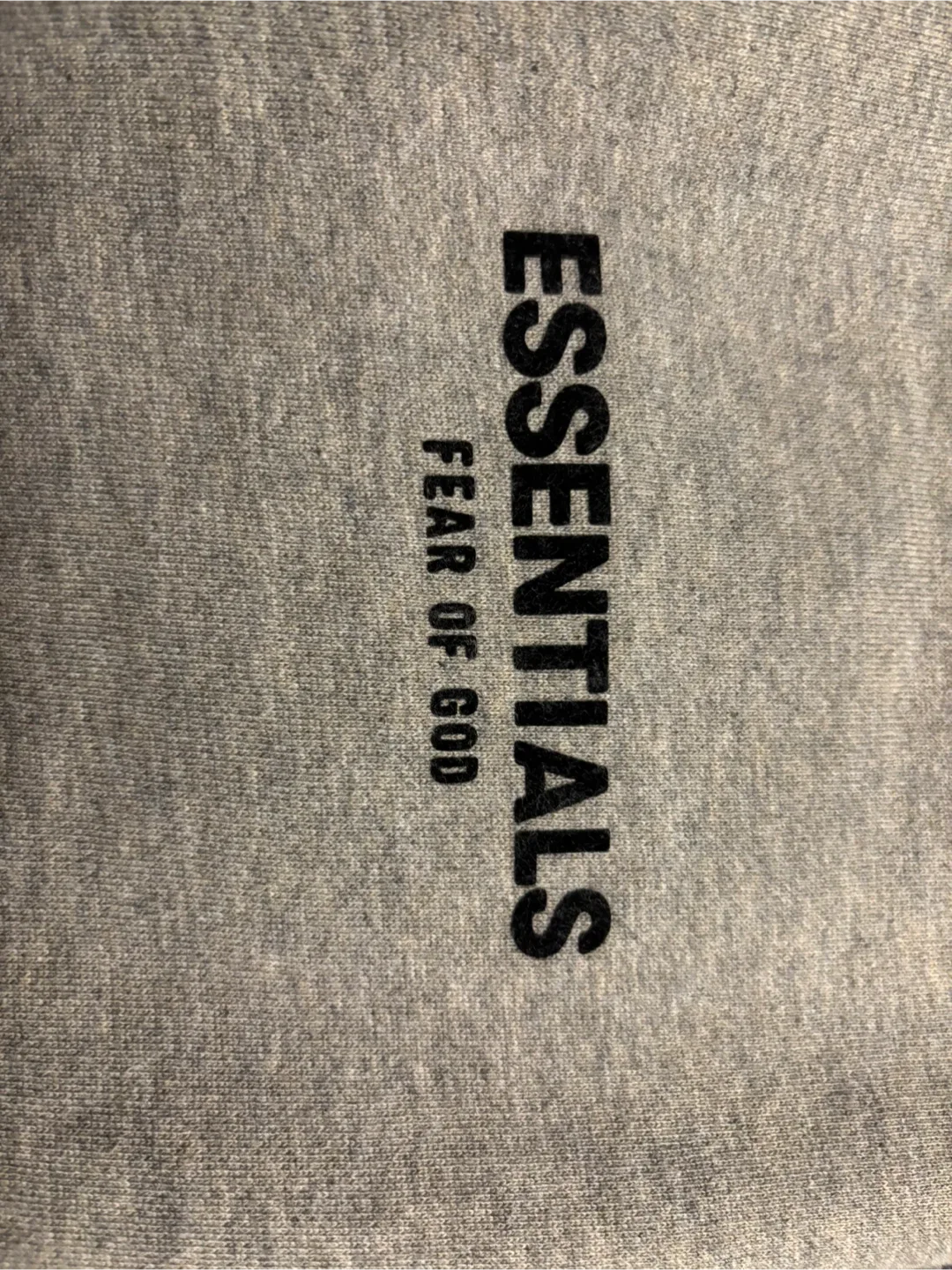 Essentials Fear of God Grey Sweatpants - Size Small image indicator(2)