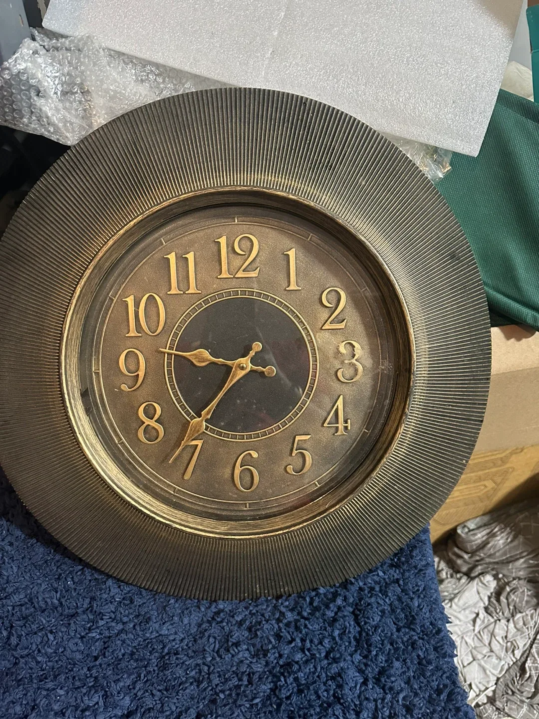 Wall Clock - Gold Accent thumbnail