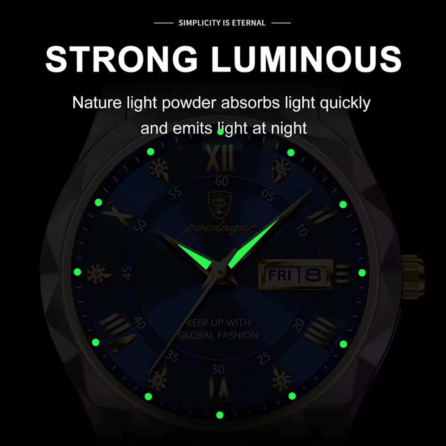 New Waterproof Glow Mens Watch Fashion Watch - photo 3
