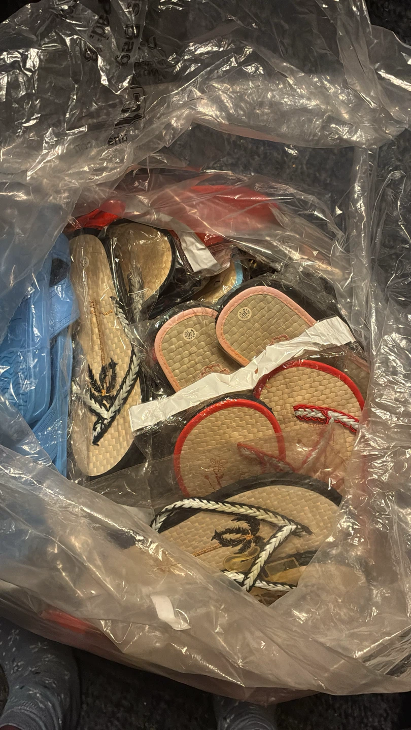 Assorted Flip Flops - Size 10