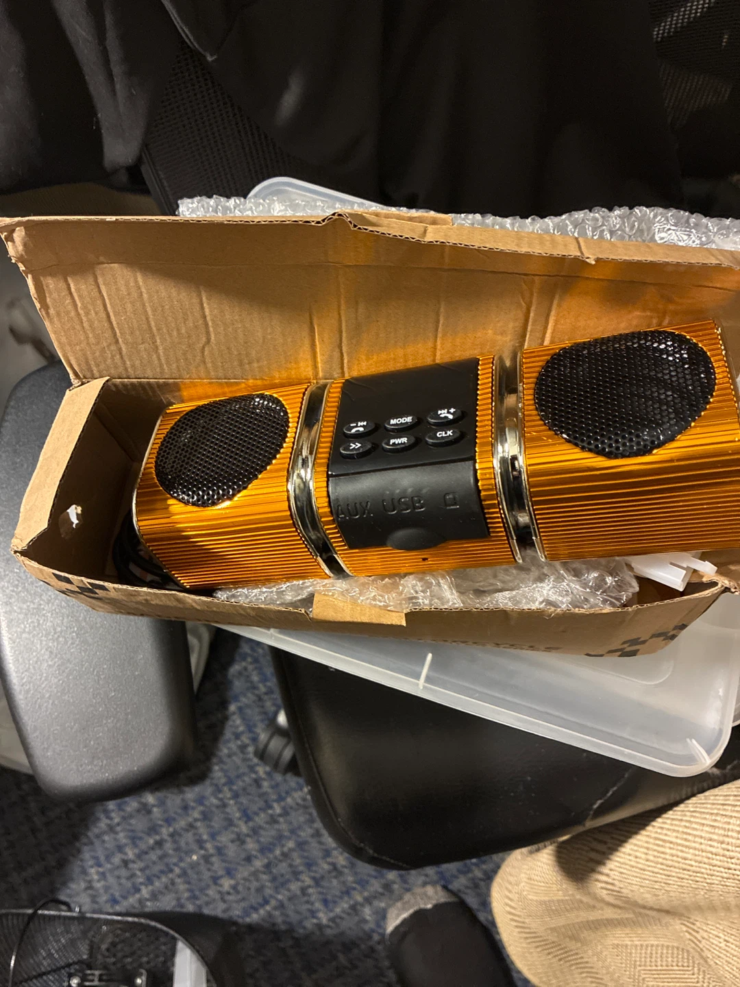 Gold Portable Speaker