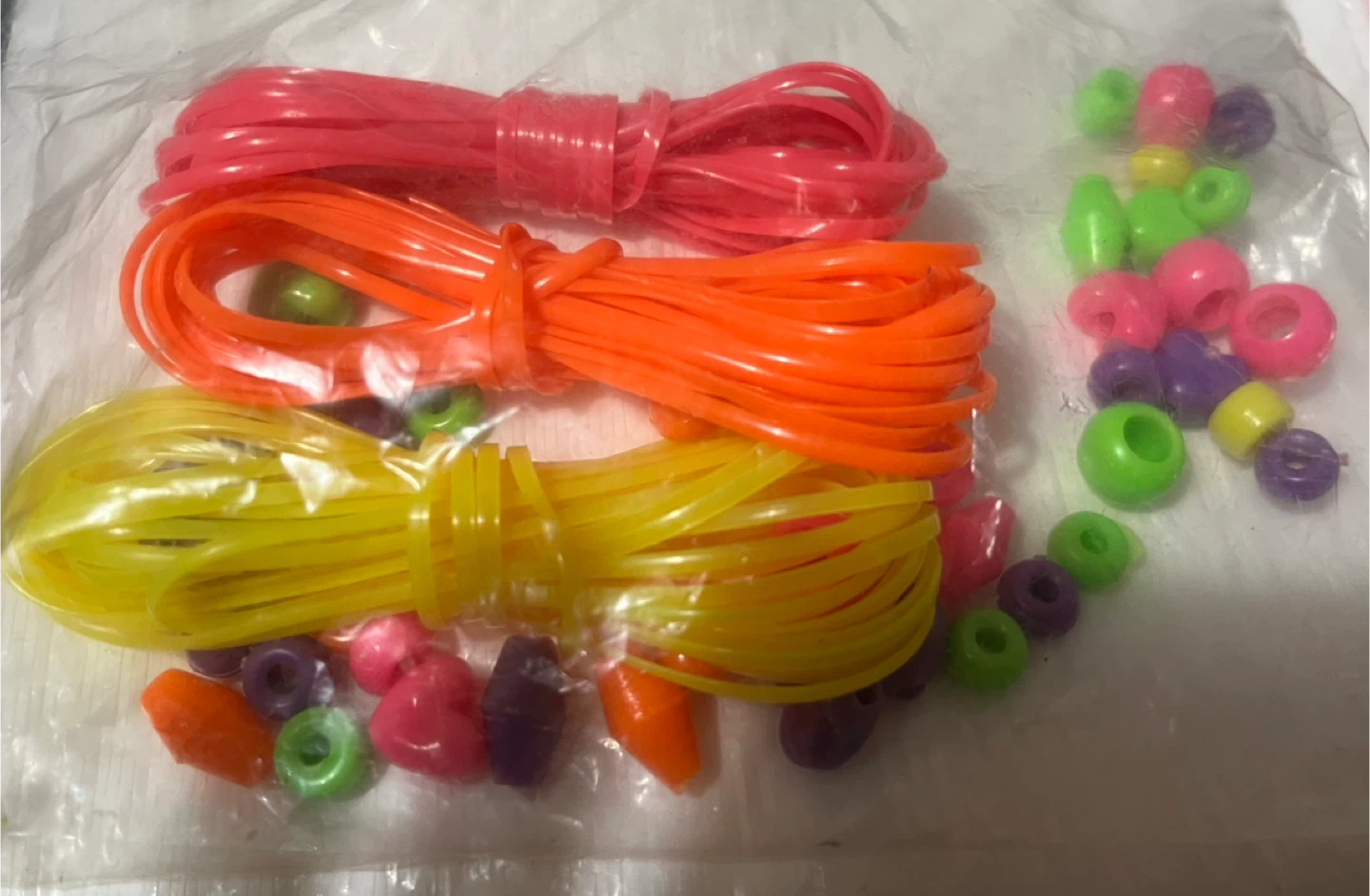 Craft Cord and Beads Set