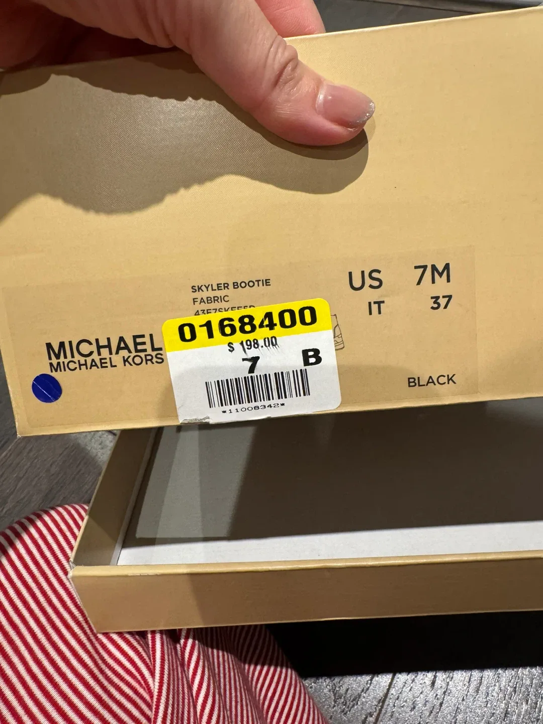 Michael Kors Black Knit Sock Sneakers image indicator(6)