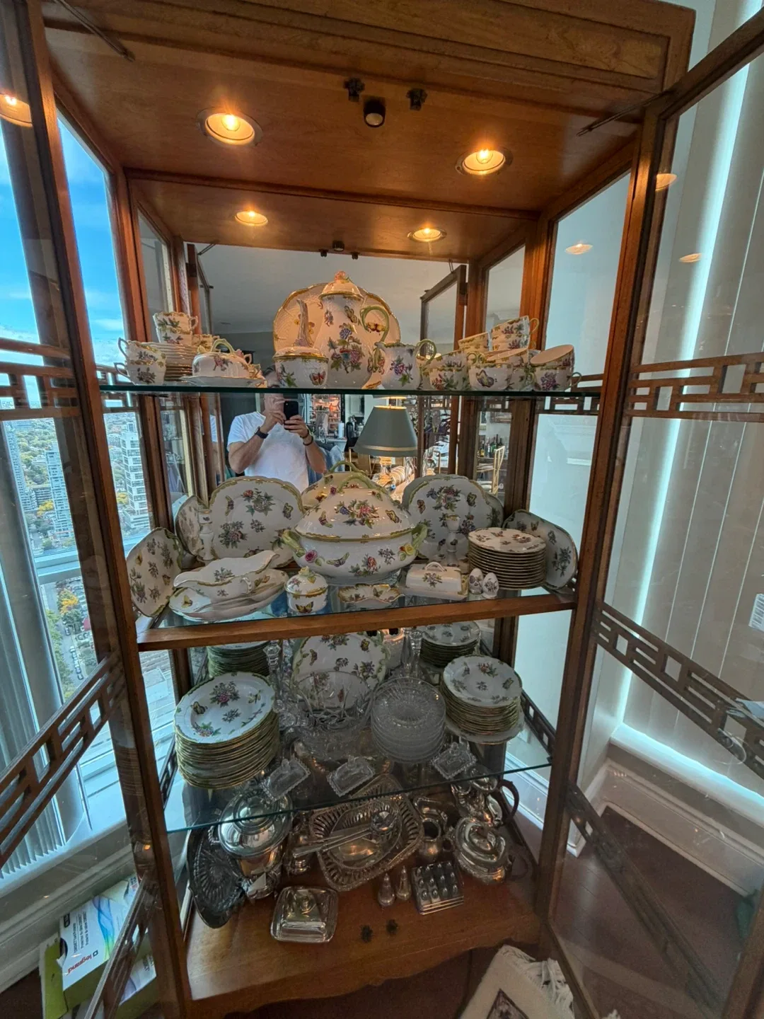 Display Cabinet - Glass Door Curio image indicator(4)