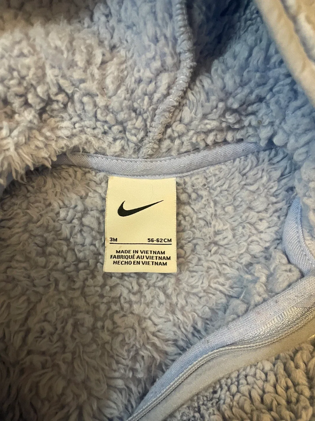 Nike Baby Fleece Onesie - 3M image indicator(2)
