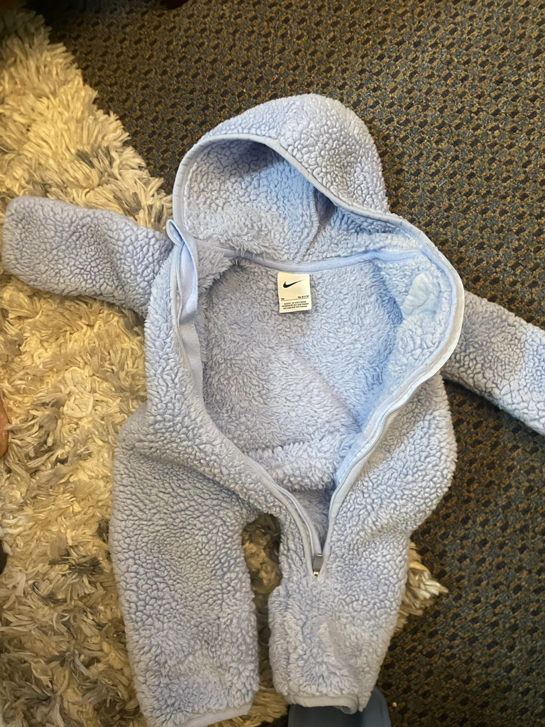 Nike Baby Fleece Onesie - 3M - photo 3