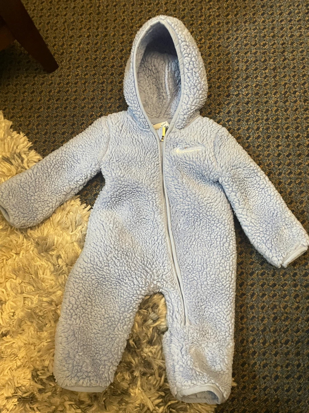 Nike Baby Fleece Onesie - 3M