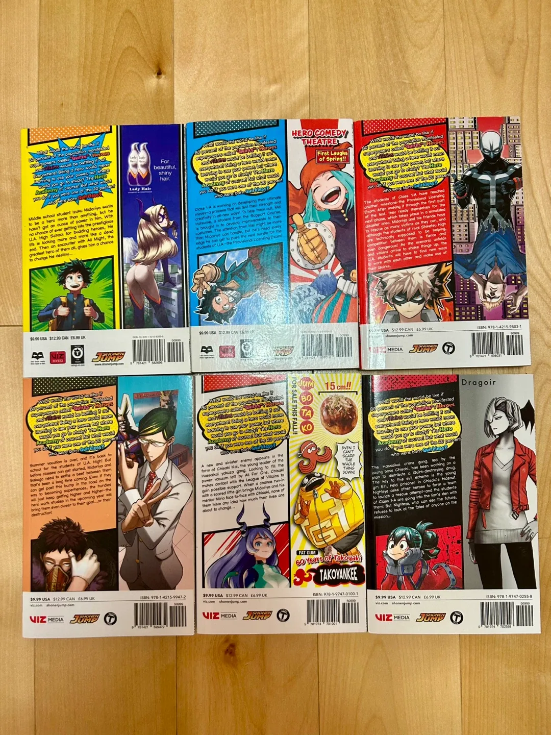 My Hero Academia Manga & Vigilantes Volumes image indicator(4)