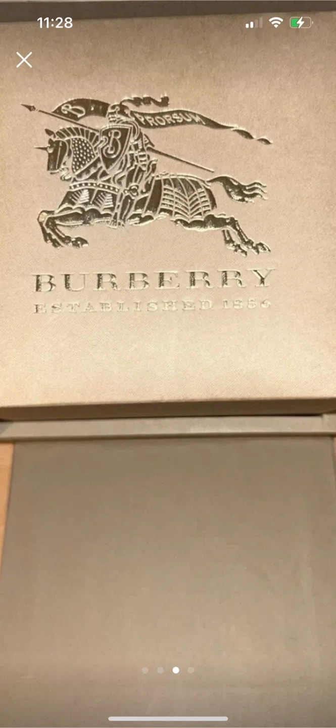 Burberry Swiss made watch leather strap image indicator(5)