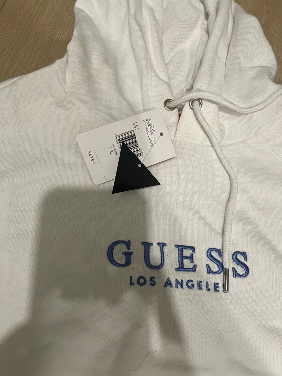 Guess Los Angeles White Hoodie - Size L - photo 2