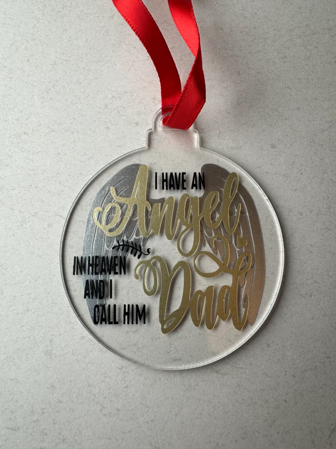 Personalized Memorial Ornament image indicator(2)