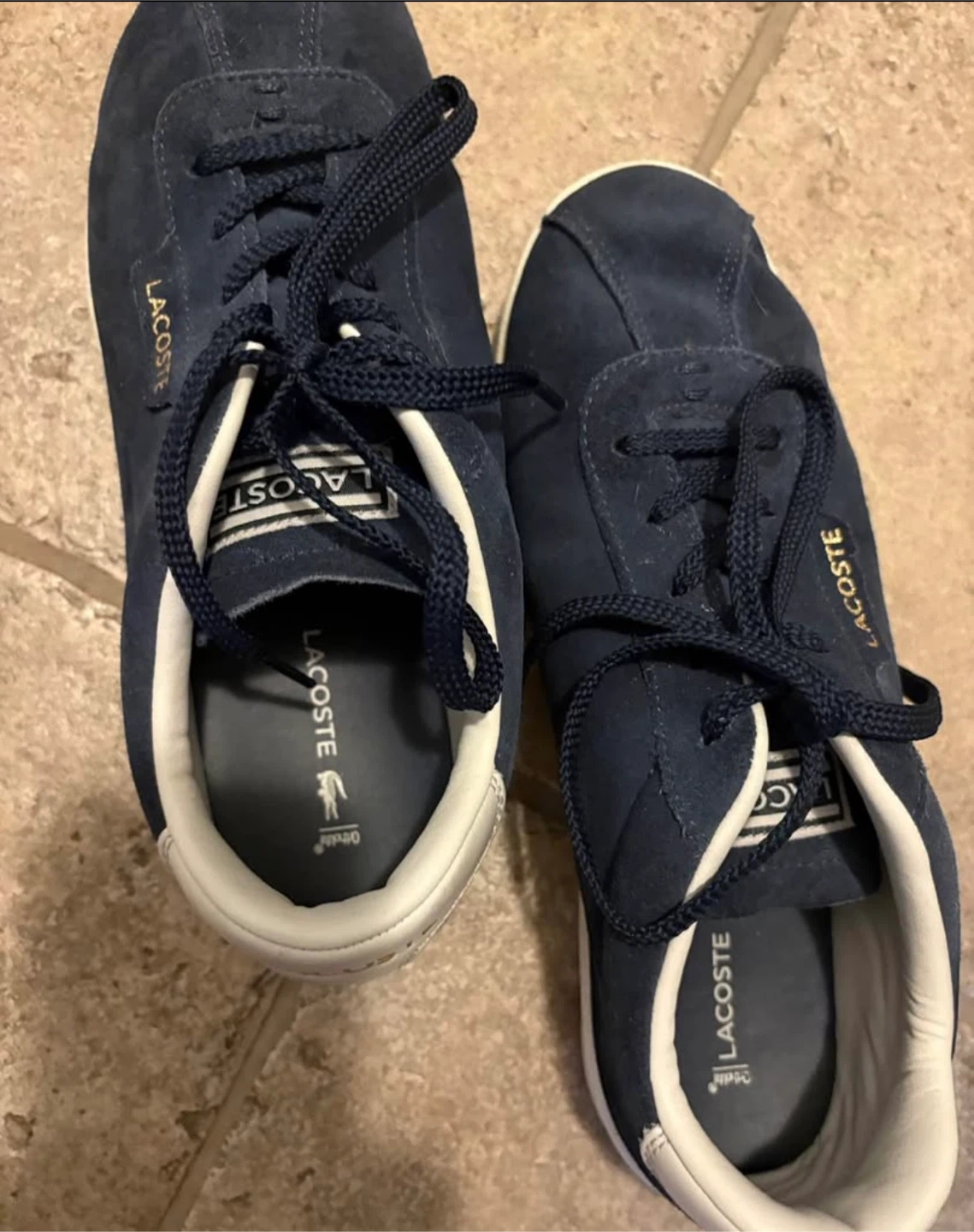 Lacoste Blue Suede Sneakers - photo 3