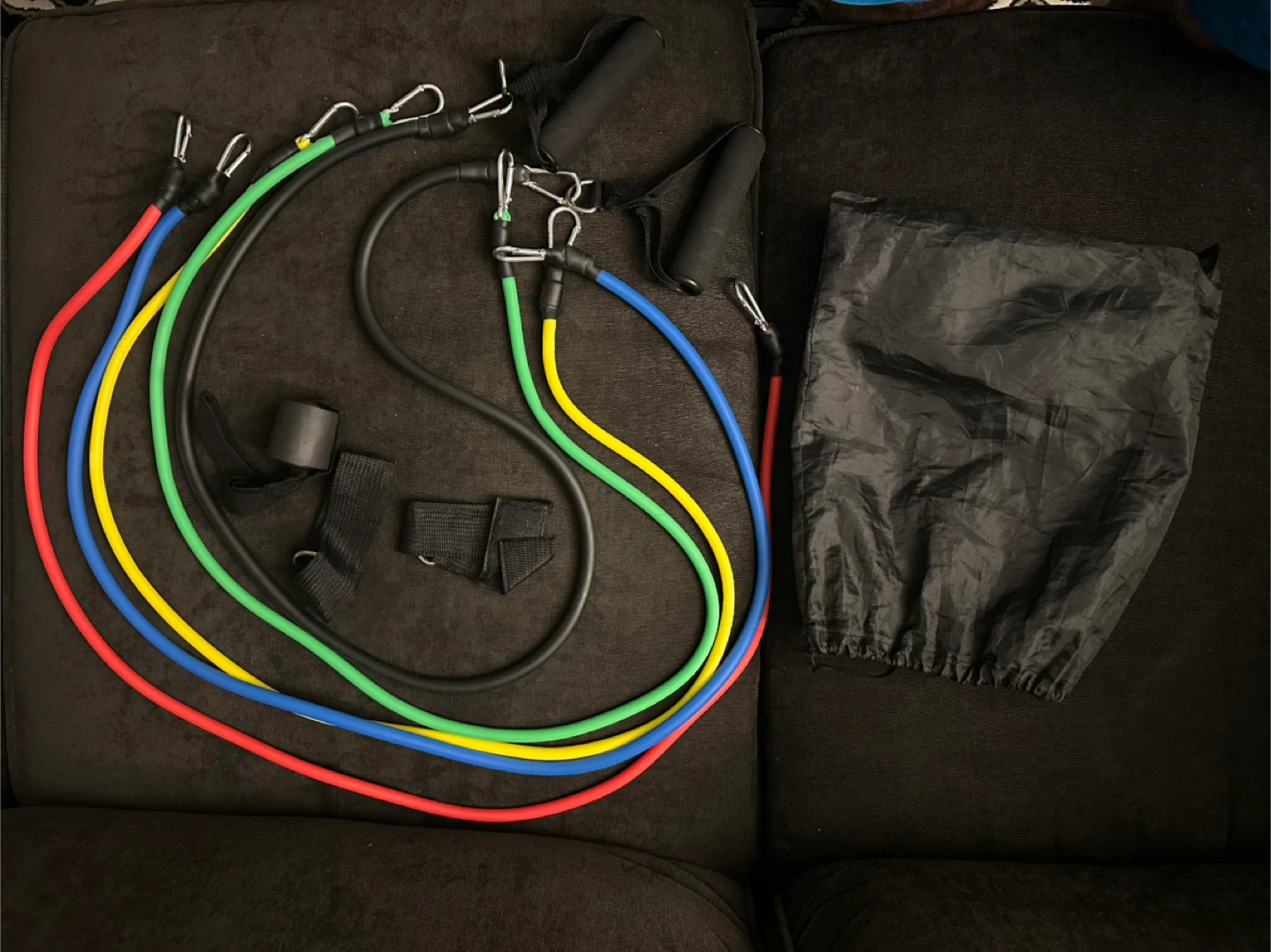 Resistance Bands Set with Handles & Carry Bag