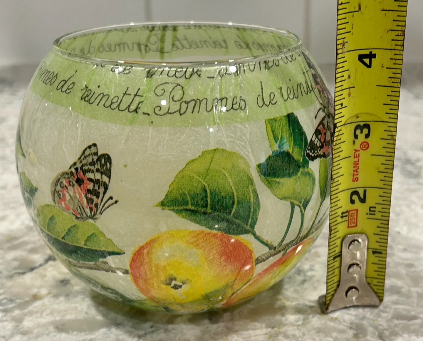 Romance Lights Apple & Butterfly Candle Holder image indicator(4)