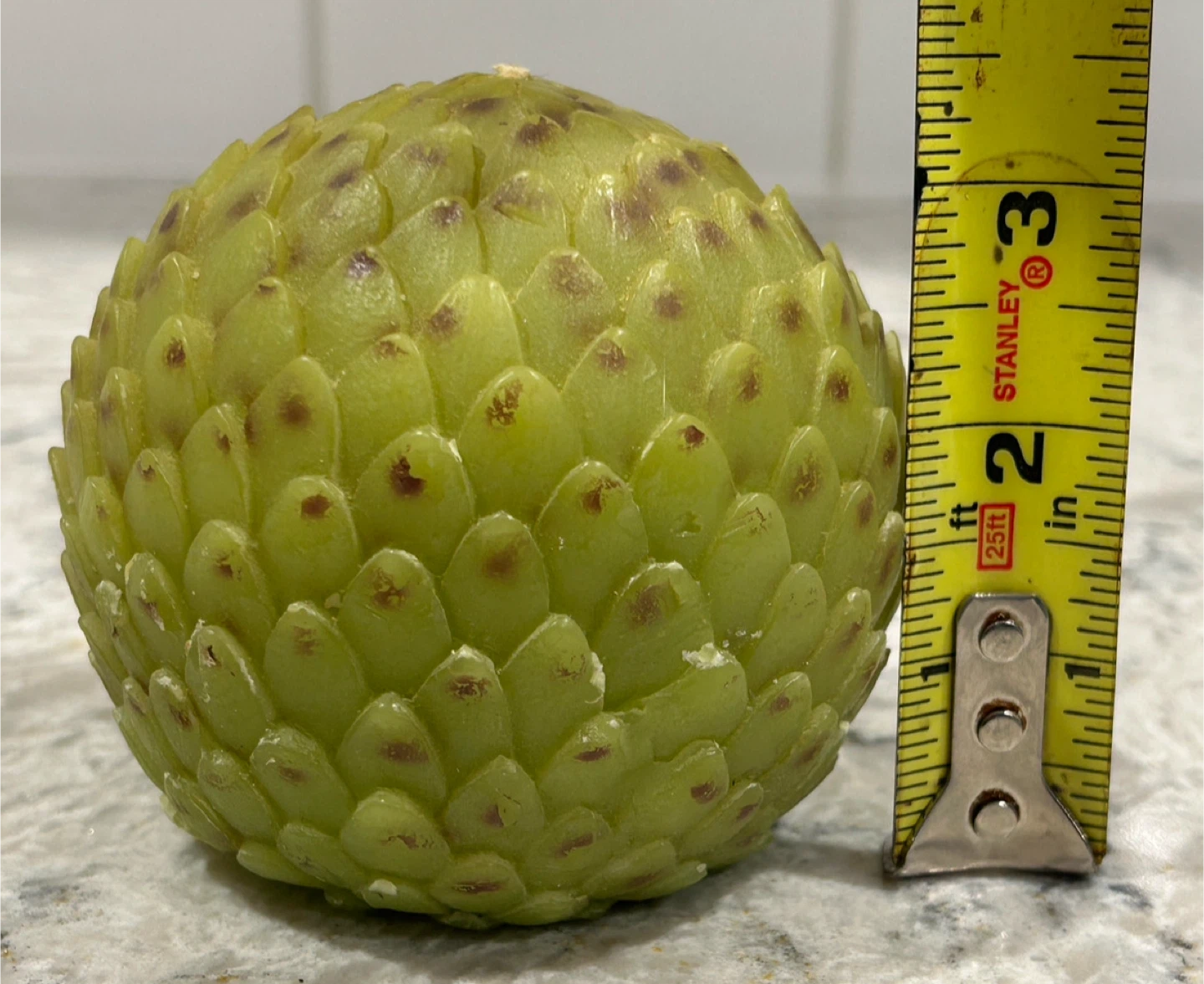 Green Decorative Sphere Candle - photo 3