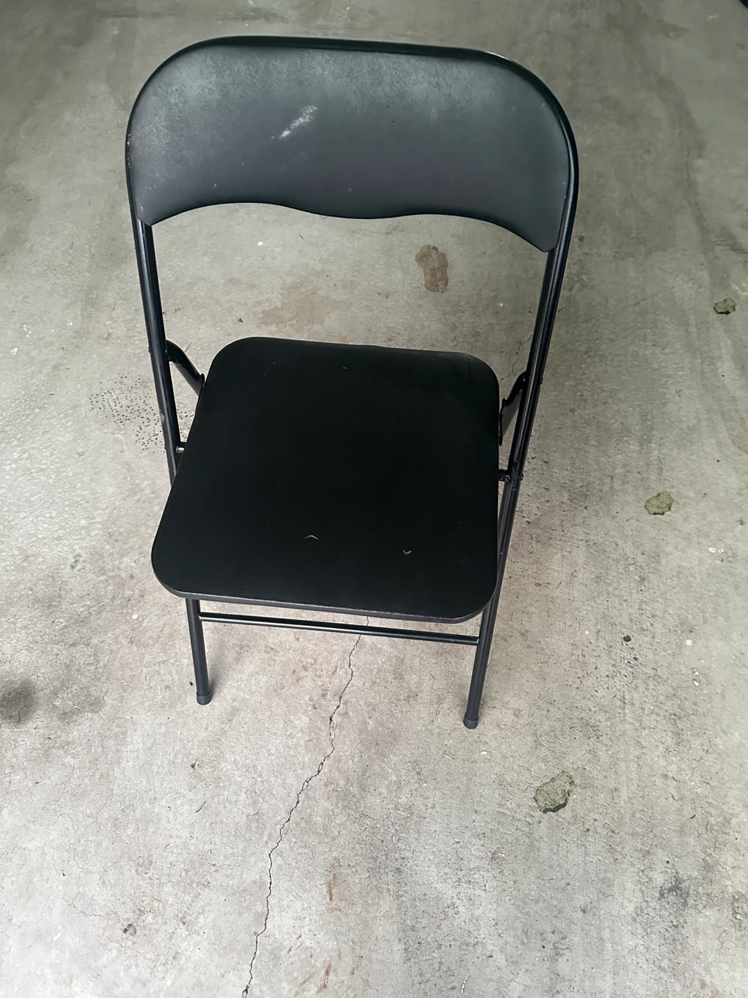 Black Folding Chair