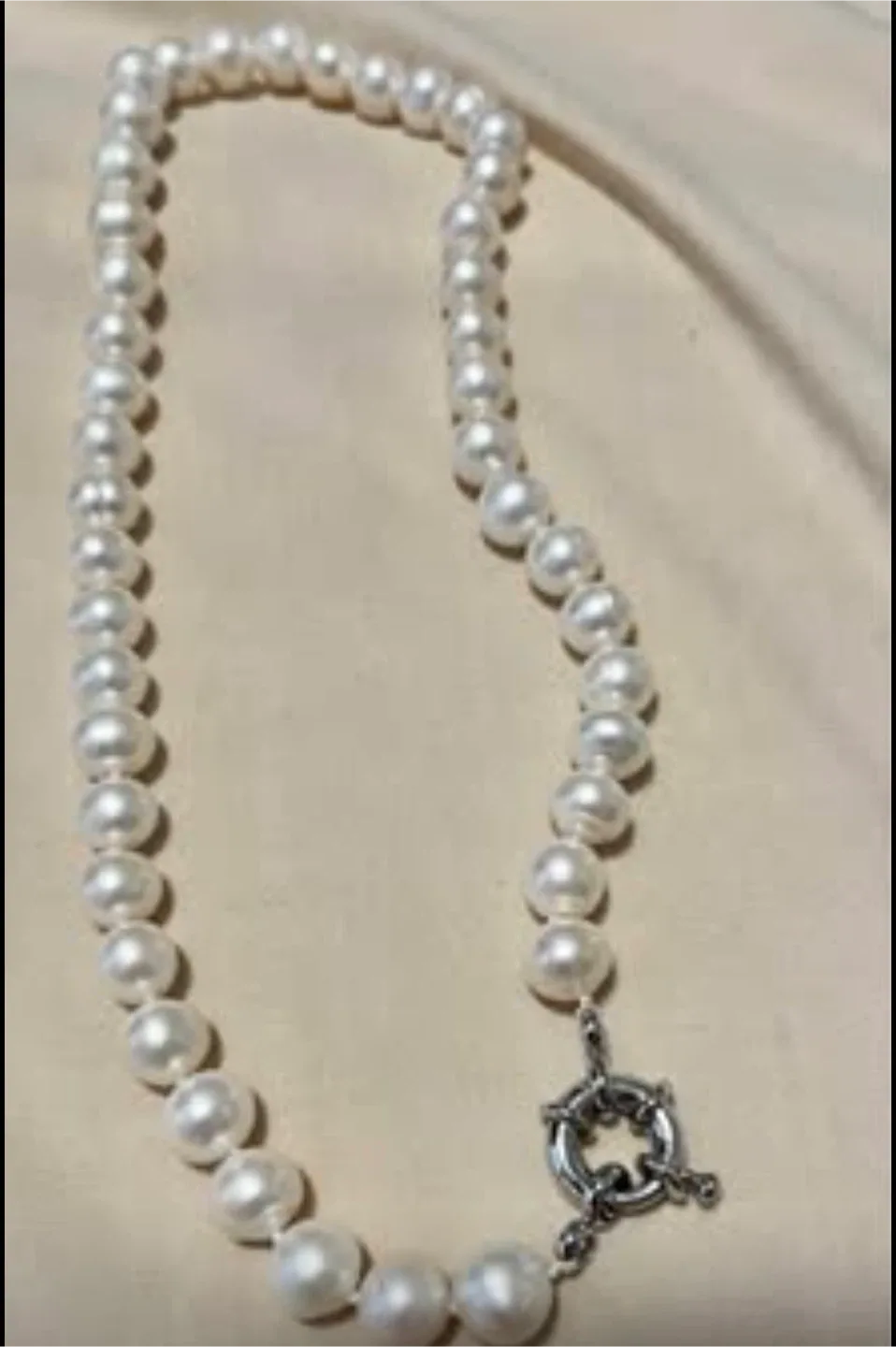 Pearl Necklace - 8 inches