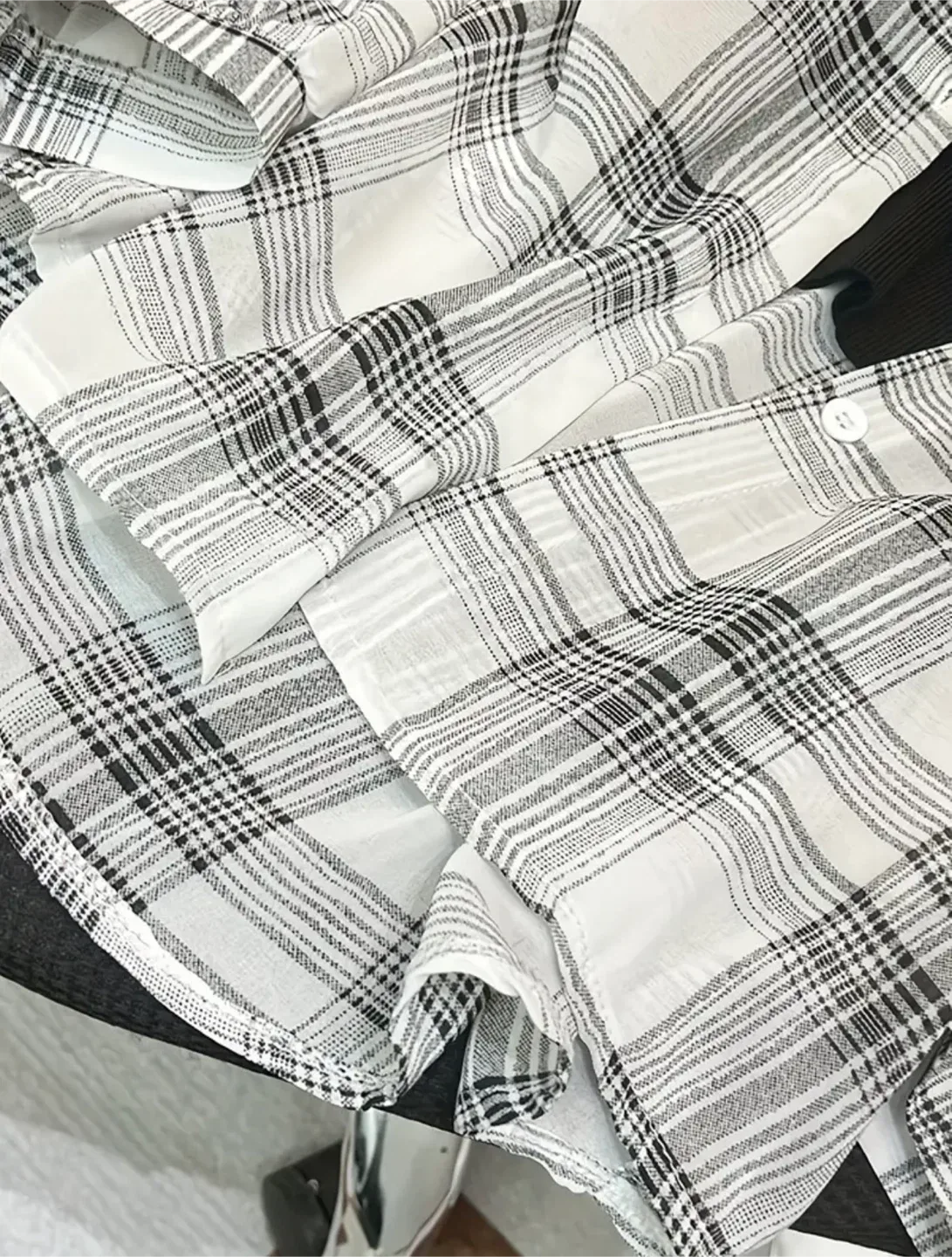 Plaid Button-Up Shirt image indicator(3)