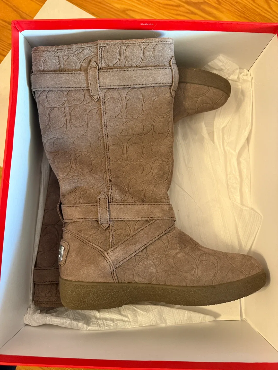 Coach Boots - Size 6M - with fur image indicator(2)