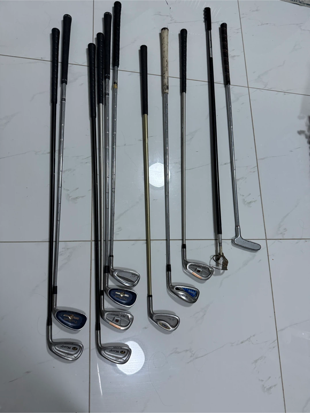 Assorted Used Golf Clubs