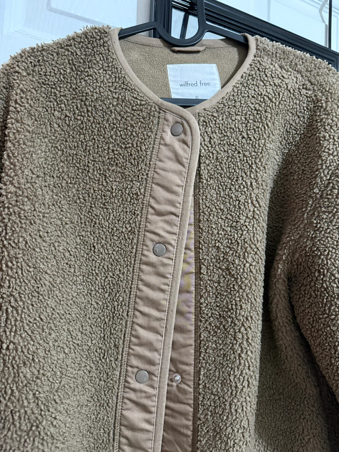 Wilfred Free Teddy Jacket - Size XS - photo 4